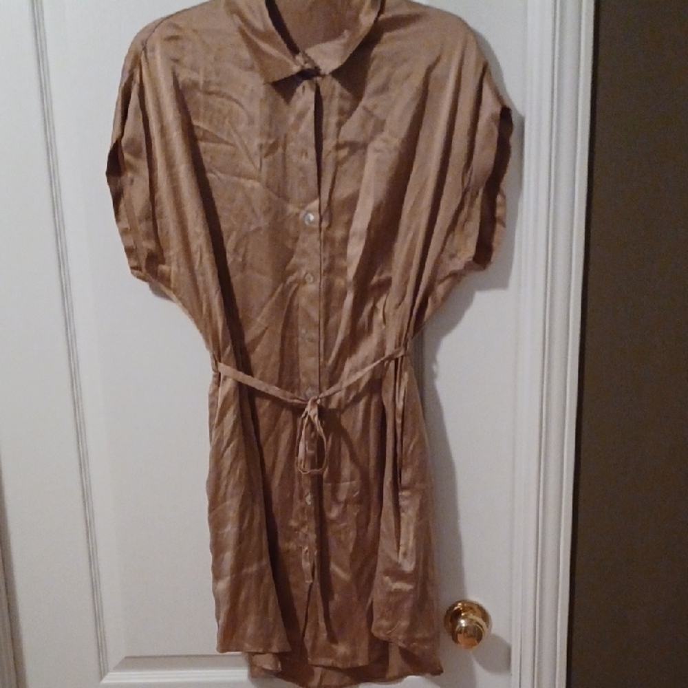 Lamarque Beige Shirt Dress